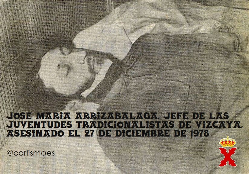 27-D: Aniversario del martirio de José María Arrizabalaga